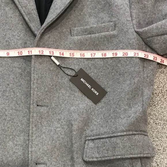 Michael Kors Wool Blend Topcoat - Picture 5 of 7